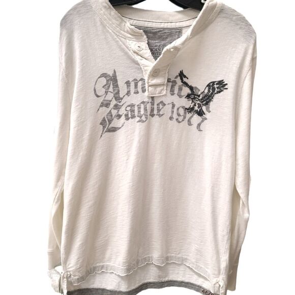 American Eagle Men's Long Sleeved top size Large - Picture 1 of 4